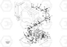 39452 Heating line EC460, Volvo Construction Equipment