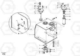100982 Hydraulic oil tank EC460, Volvo Construction Equipment