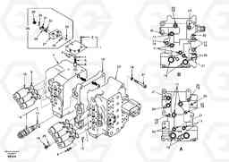 40822 Control valve with fitting parts. EC460, Volvo Construction Equipment