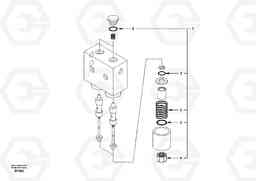 28136 Servo system, solenoid valve EC460, Volvo Construction Equipment