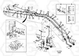 76825 Working hydraulic, long boom EC460, Volvo Construction Equipment