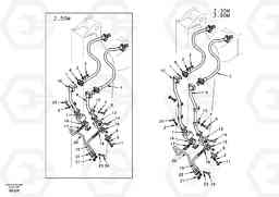 58498 Working hydraulic, hammer and shear for dipper arm EC460, Volvo Construction Equipment