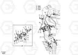 80077 Working hydraulic, clamshell EC460, Volvo Construction Equipment