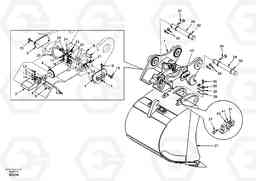 75207 Attachment bracket, quickfit EC460, Volvo Construction Equipment