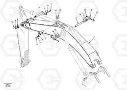 26411 Links to boom, mono EC460, Volvo Construction Equipment