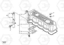 60287 Valve cover EC55 SER NO 3001 -, Volvo Construction Equipment