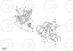 48523 Timing gear casing EC55 SER NO 3001 -, Volvo Construction Equipment