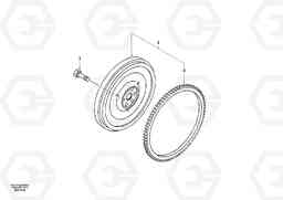 13630 Flywheel EC55 SER NO 3001 -, Volvo Construction Equipment