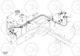 37747 Fuel pipe - Fuel tank EC55 SER NO 3001 -, Volvo Construction Equipment