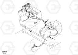 87357 Cable and wire harness, instrument panel EC55 SER NO 3001 -, Volvo Construction Equipment