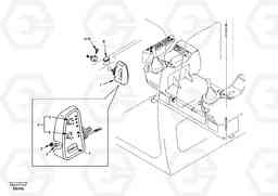 40022 Instrument panel, warning unit and information unit EC55 SER NO 3001 -, Volvo Construction Equipment