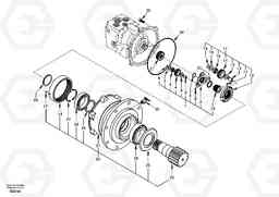 41854 Swing gearbox EC55 SER NO 3001 -, Volvo Construction Equipment