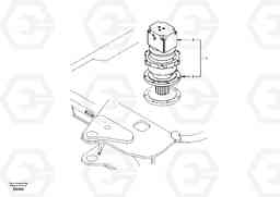 41856 Swing motor with mounting parts EC55 SER NO 3001 -, Volvo Construction Equipment