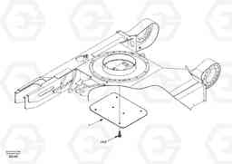 41860 Protecting plate EC55 SER NO 3001 -, Volvo Construction Equipment