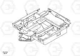 41863 Upper frame EC55 SER NO 3001 -, Volvo Construction Equipment