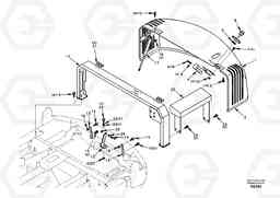 8385 Cowl frame, cover and hood EC55 SER NO 3001 -, Volvo Construction Equipment