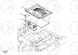 43495 Cabin floor EC55 SER NO 3001 -, Volvo Construction Equipment