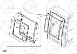 43500 Windshield EC55 SER NO 3001 -, Volvo Construction Equipment