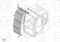 40208 Falling object guards EC55 SER NO 3001 -, Volvo Construction Equipment