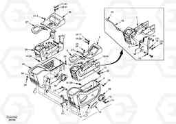 50527 Instrument panel, control panel EC55 SER NO 3001 -, Volvo Construction Equipment