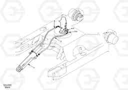 40896 Working hydraulic, dozer blade EC55 SER NO 3001 -, Volvo Construction Equipment