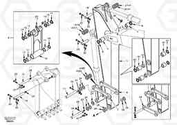 39572 Links to dipper arm EC55 SER NO 3001 -, Volvo Construction Equipment