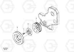 26058 Vibration damper EW170 & EW180 SER NO 3031-, Volvo Construction Equipment