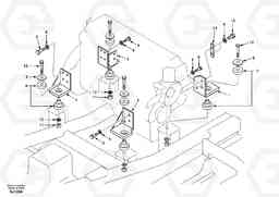 101589 Engine mount EW170 & EW180 SER NO 3031-, Volvo Construction Equipment