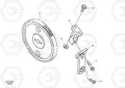26072 Drive for injection pump EW170 & EW180 SER NO 3031-, Volvo Construction Equipment