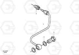 26073 Air fuel control, plumbing EW170 & EW180 SER NO 3031-, Volvo Construction Equipment