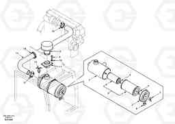 34581 Inlet system, pre-cleaner EW170 & EW180 SER NO 3031-, Volvo Construction Equipment