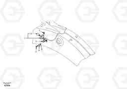 51174 Working lamp on boom EW170 & EW180 SER NO 3031-, Volvo Construction Equipment