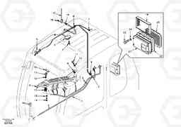 100422 Cable harnesses, cab EW170 & EW180 SER NO 3031-, Volvo Construction Equipment