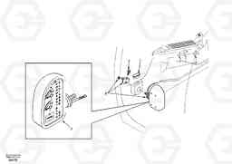 18547 Instrument panel, warning unit and information unit EW170 & EW180 SER NO 3031-, Volvo Construction Equipment