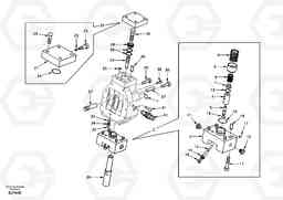 84169 Control valve, travel motor EW170 & EW180 SER NO 3031-, Volvo Construction Equipment