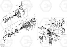 95874 Swing motor EW170 & EW180 SER NO 3031-, Volvo Construction Equipment