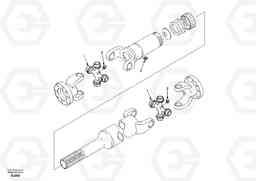 28703 Propeller shaft, rear EW170 & EW180 SER NO 3031-, Volvo Construction Equipment