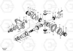 42754 Differential , front axle EW170 & EW180 SER NO 3031-, Volvo Construction Equipment