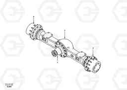 42755 Axle, rear EW170 & EW180 SER NO 3031-, Volvo Construction Equipment