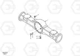 28707 Housing, rear axle EW170 & EW180 SER NO 3031-, Volvo Construction Equipment