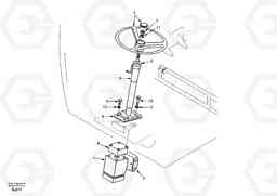 33004 Steering wheel and column EW170 & EW180 SER NO 3031-, Volvo Construction Equipment