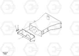 31575 Clamshell rest EW170 & EW180 SER NO 3031-, Volvo Construction Equipment