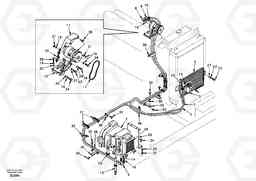 52363 Air conditioning unit line EW170 & EW180 SER NO 3031-, Volvo Construction Equipment