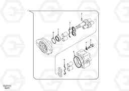 25974 Hydraulic gear pump EW170 & EW180 SER NO 3031-, Volvo Construction Equipment