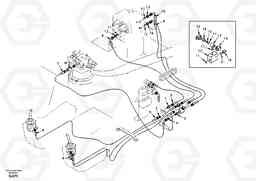19422 Servo system, control valve to remote control valve EW170 & EW180 SER NO 3031-, Volvo Construction Equipment