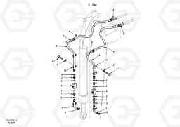 39528 Working hydraulic, hammer and shear for dipper arm EW170 & EW180 SER NO 3031-, Volvo Construction Equipment