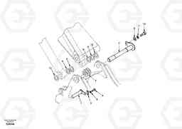 19420 Links to boom and boom cylinder mounting EW170 & EW180 SER NO 3031-, Volvo Construction Equipment