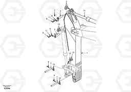 33745 Links to dipper arm EW170 & EW180 SER NO 3031-, Volvo Construction Equipment