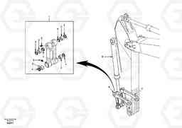 33746 Links to dipper arm EW170 & EW180 SER NO 3031-, Volvo Construction Equipment