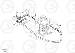 39530 Working hydraulic, hammer and shear for 2nd pump flow EW170 & EW180 SER NO 3031-, Volvo Construction Equipment